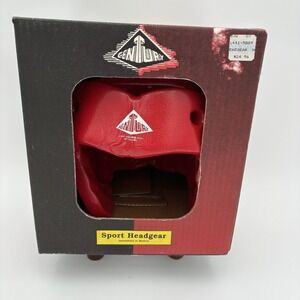 Vintage Century Headgear Sparring Chuck Norris Adult‎ M/L Red NIB